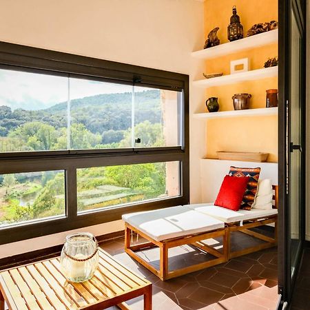 10 Del Pont Alojamiento Con Vistas Panoramicas Besalú Kültér fotó